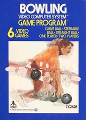 Bowling [Text Label] - Loose - Atari 2600