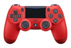 Playstation 4 Dualshock 4 Red Crystal Controller - In-Box - Playstation 4