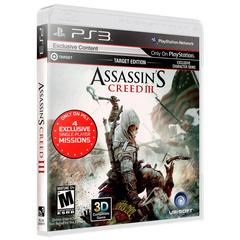 Assassin's Creed III [Target Edition] - Complete - Playstation 3