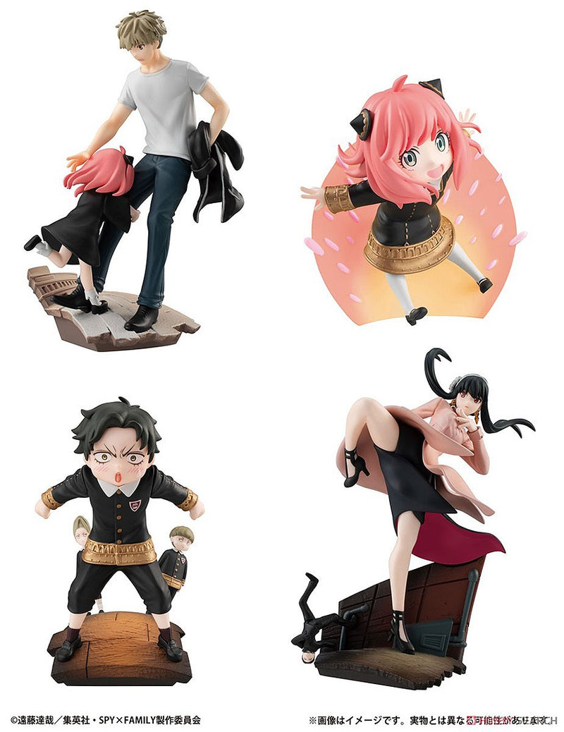 MegaHouse Spy x Family - Petitrama 1 of 4 Figure Set