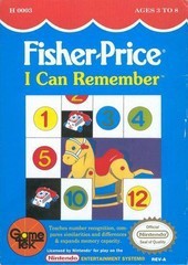 Fisher Price I Can Remember - Complete - NES