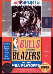 Bulls Vs Blazers and the NBA Playoffs - Loose - Sega Genesis