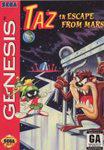 Taz in Escape from Mars - In-Box - Sega Genesis