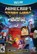 Minecraft: Story Mode Complete Adventure - Complete - Wii U