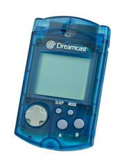 Dreamcast Visual Memory Unit VMU [Blue] - Complete - Sega Dreamcast