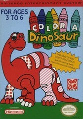 Color A Dinosaur - Complete - NES