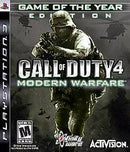 Call of Duty 4 Modern Warfare [Game of the Year] - Complete - Playstation 3