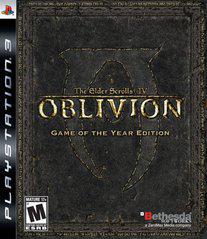 Elder Scrolls IV Oblivion [Game of the Year] - Loose - Playstation 3