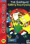 The Simpsons Bart's Nightmare - Complete - Sega Genesis