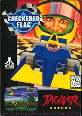 Checkered Flag - Loose - Jaguar  Fair Game Video Games