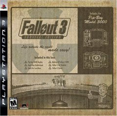 Fallout 3 [Survival Edition] - Complete - Playstation 3  Fair Game Video Games