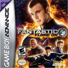 Fantastic 4 Flame On - In-Box - GameBoy Advance  Fair Game Video Games