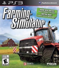 Farming Simulator - Loose - Playstation 3  Fair Game Video Games