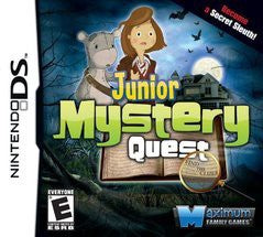 Junior Mystery Quest - Complete - Nintendo DS  Fair Game Video Games