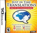Just In Time Translations - Complete - Nintendo DS  Fair Game Video Games