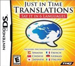 Just In Time Translations - Loose - Nintendo DS  Fair Game Video Games