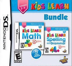 Kids Learn Bundle: Math & Spelling - Complete - Nintendo DS  Fair Game Video Games