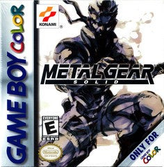 Metal Gear Solid - Complete - GameBoy Color  Fair Game Video Games