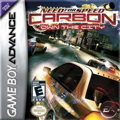 Need for Speed Carbon Own the City - Complete - GameBoy Advance  Fair Game Video Games
