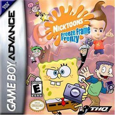 Nicktoons Freeze Frame Frenzy - Complete - GameBoy Advance  Fair Game Video Games