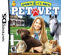 Paws & Claws Pet Vet - In-Box - Nintendo DS  Fair Game Video Games