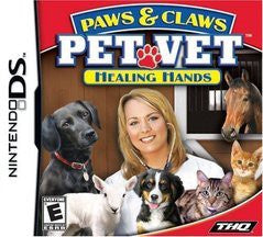 Paws and Claws Pet Vet: Healing Hands - Complete - Nintendo DS  Fair Game Video Games