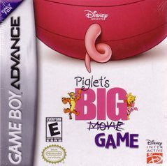 Piglet's Big Game - In-Box - GameBoy Advance  Fair Game Video Games