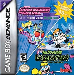 Powerpuff Girls Mojo Jojo / Dexter's Laboratory Deesaster Strikes - Complete - GameBoy Advance  Fair Game Video Games