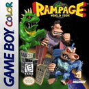 Rampage World Tour - Loose - GameBoy Color  Fair Game Video Games