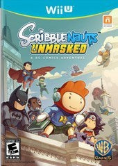 Scribblenauts Unmasked: A DC Comics Adventure - In-Box - Wii U  Fair Game Video Games