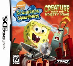 SpongeBob SquarePants Creature from Krusty Krab - In-Box - Nintendo DS  Fair Game Video Games