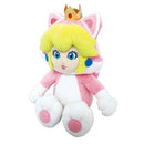Super Mario 3D World Series Neko Cat Peach Plush, 10"  Fair Game Video Games