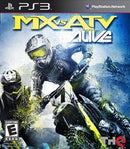 MX vs. ATV Alive - In-Box - Playstation 3