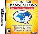 Just In Time Translations - In-Box - Nintendo DS